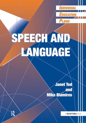 Individual Education Plans (IEPs) Speech and Language