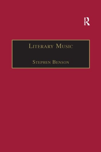 Literary Music Writing Music in Contemporary Fiction