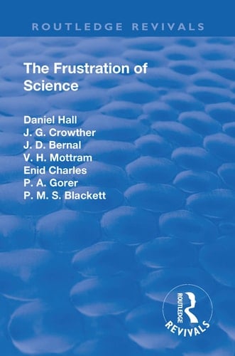 Revival: the Frustration of Science (1935)