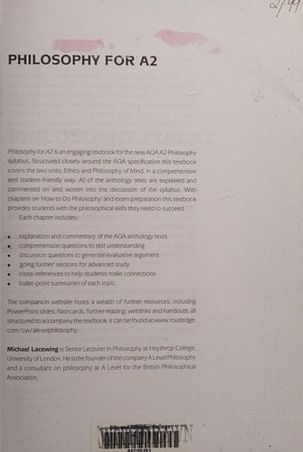 Philosophy for A2