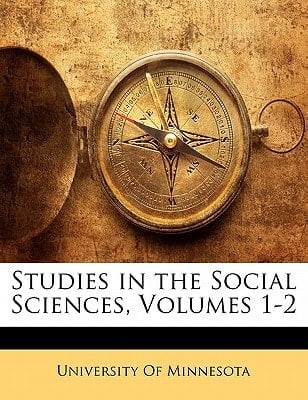 Studies in the Social Sciences, Volumes 1-2