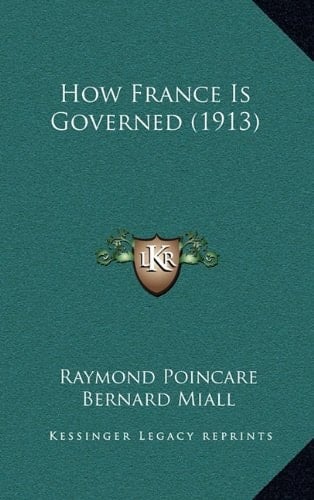 How France Is Governed (1913)