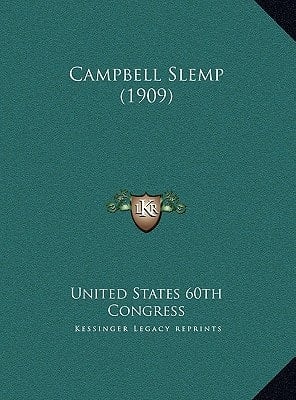 Campbell Slemp (1909)