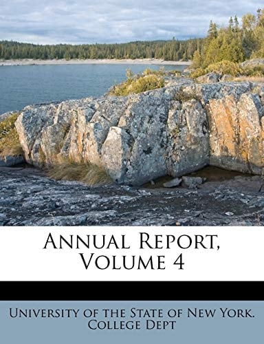 Annual Report, Volume 4