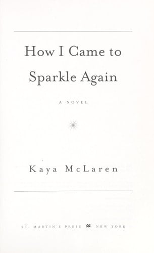 How I Came to Sparkle Again