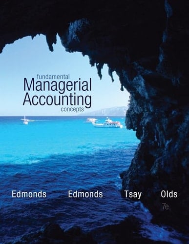Fundamental Managerial Accounting Concepts ; CNCT+