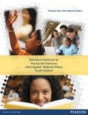 Statistical Methods for the Social Sciences: Pearson New International Edition