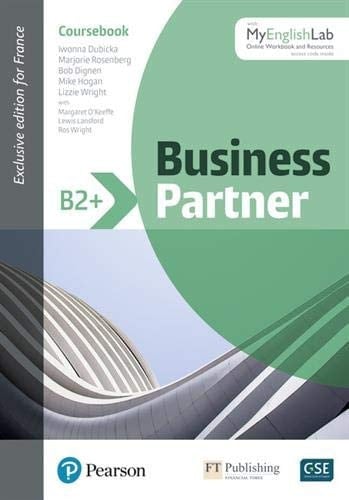 Business Partner - Niveau B2+ - avec accès MyEnglishLab
