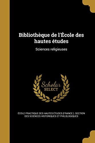 Bibliothèque de l'École des hautes études