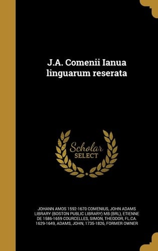 J. A. Comenii Ianua Linguarum Reserata