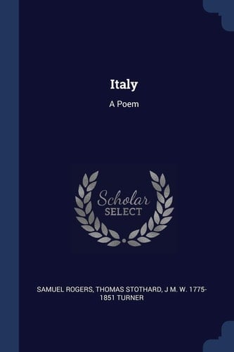 Italy: A Poem