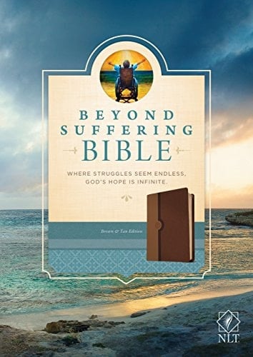 Beyond Suffering Bible NLT, Tutone Where Struggles Seem Endless, God's Hope Is Infinite