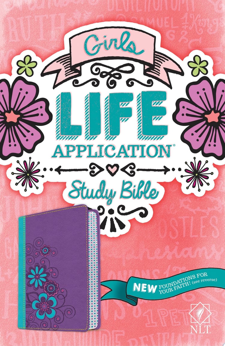 NLT Girls Life Application Study Bible