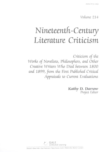 19Th Cen Lit Crit 214