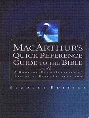 MacArthur's Quick Reference Guide to the Bible