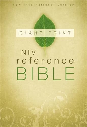 NIV Reference Bible Giant Print Hardcover