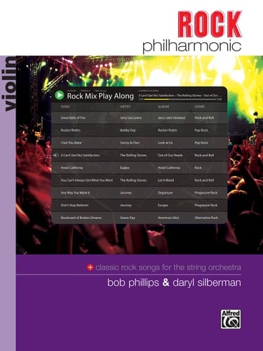 Rock Philharmonic Classic Rock for the String Orchestra (Violin)
