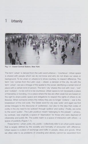 Urban Design Thinking