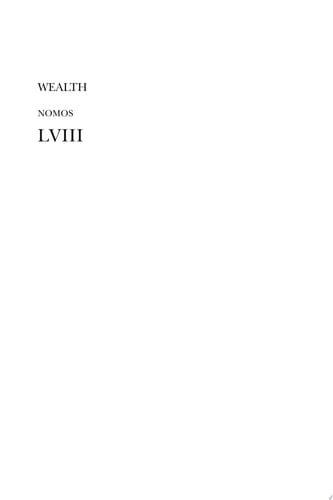 Wealth NOMOS LVIII