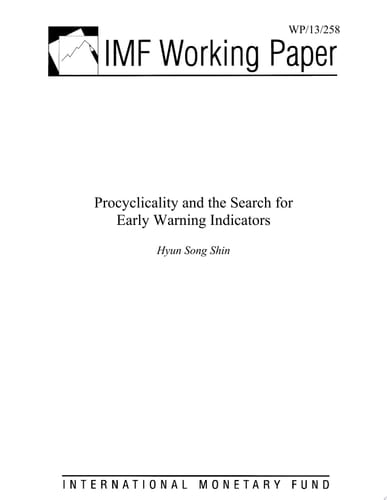 Procyclicality and the Search for Early Warning Indicators