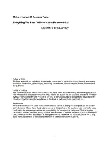 Mohammed Ali 80 Success Facts - Everything you need to know about Mohammed Ali