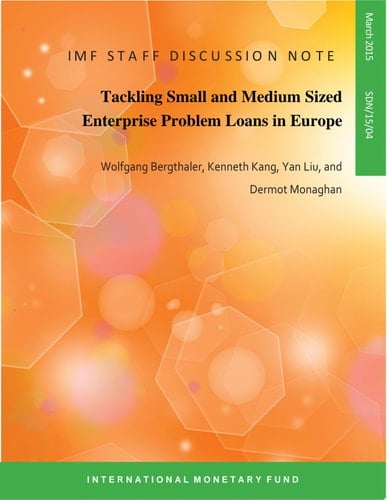 Tackling Small and Medium Enterprise Problem Loans in Europe