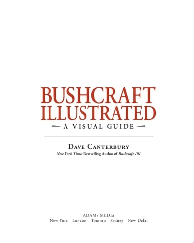 Bushcraft Illustrated A Visual Guide