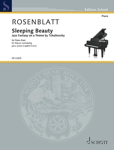 Sleeping Beauty Jazz Fantasy on a Theme by Tchaikovsky Piano 4 Hands