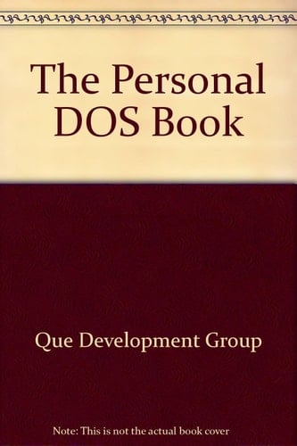 Real Men Use DOS