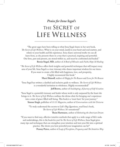 The Secret of Life Wellness The Essential Guide to Life's Big Questions