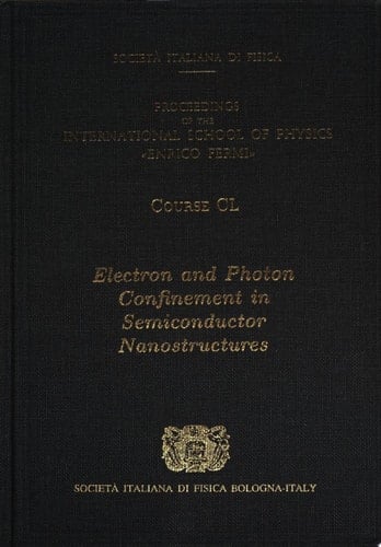 Electron and Photon Confinement in Semiconductor Nanostructures
