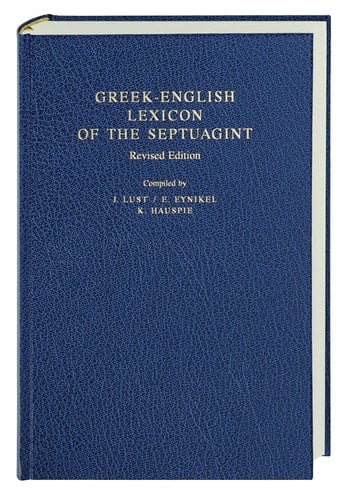 A Greek-English Lexicon of the Septuagint