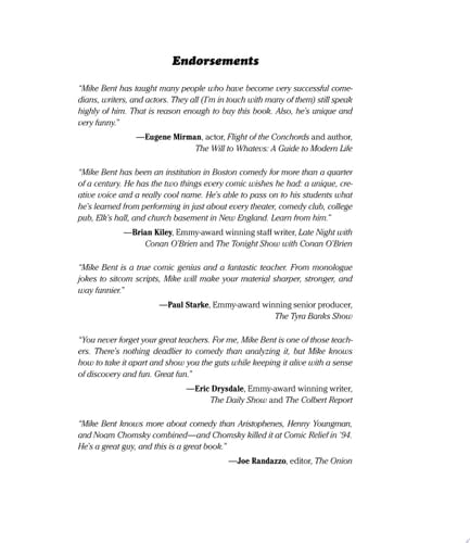 The Everything Guide to Comedy Writing From stand-up to sketch - all you need to succeed in the world of comedy