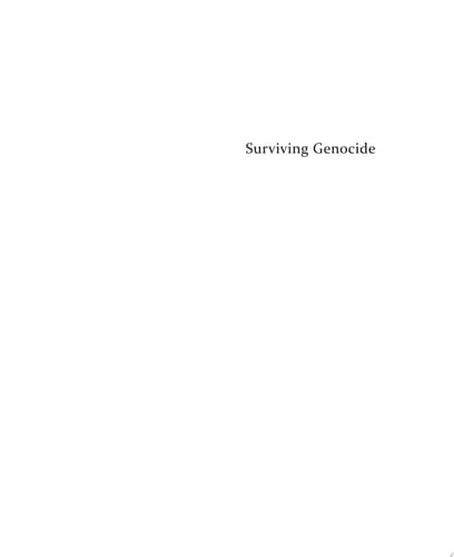 Healing from Genocide in Rwanda Rugerero Survivors Village, an Artist Book