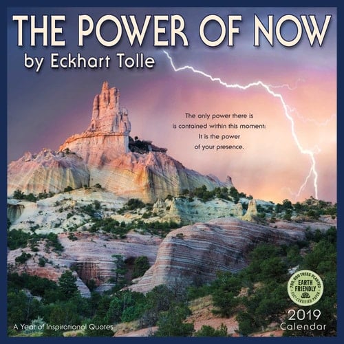 The Power of Now 2019 Wall Calendar: A Year of Inspirational Quotes
