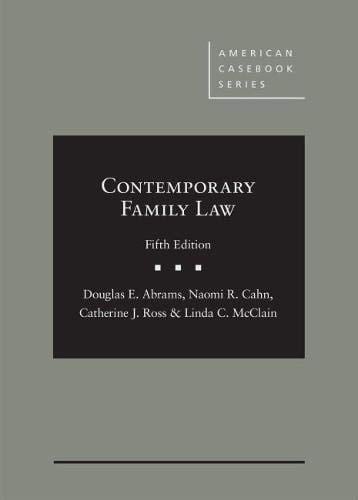 Contemporary Family Law