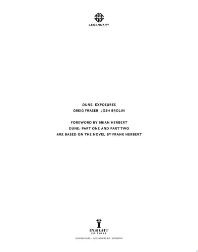 Dune: Exposures