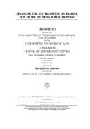 Advancing the DTV Transition An Examination of the FCC Media Bureau Proposal