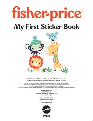 Fisher-Price: My First Sticker Book