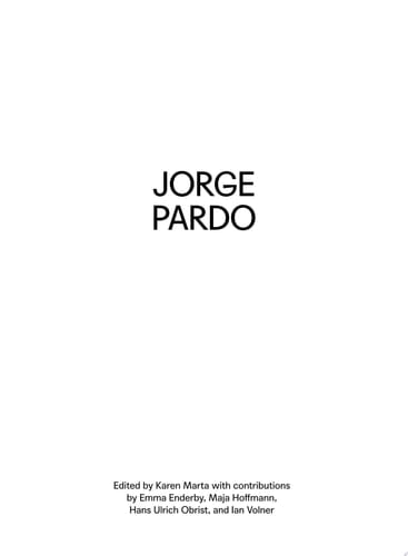 Jorge Pardo: Public Projects and Commissions 1996-2018