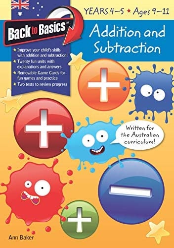 Addition and Subtraction Years 4-5, Ages 9-11