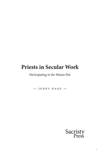 Priests in Secular Work Participating in the “Missio Dei”