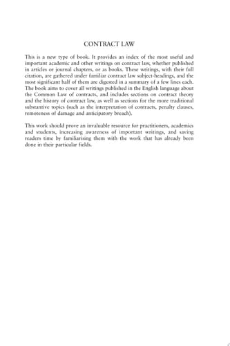 Contract Law