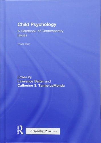 Child Psychology A Handbook of Contemporary Issues