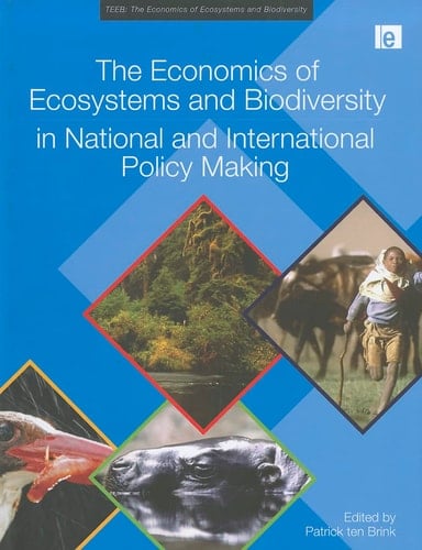 The Economics of Ecosystems and Biodiversity in National and International Policy Making
