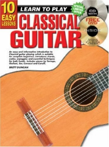 Ten easy lessons teach yourself classical guitar