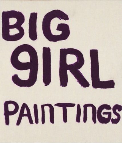 Big Girl Paintings