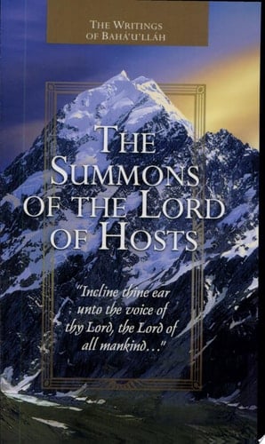 The Summons of the Lord of Hosts