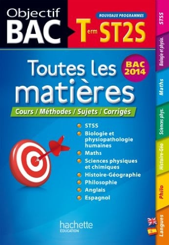 Toutes les matières Tle ST2S