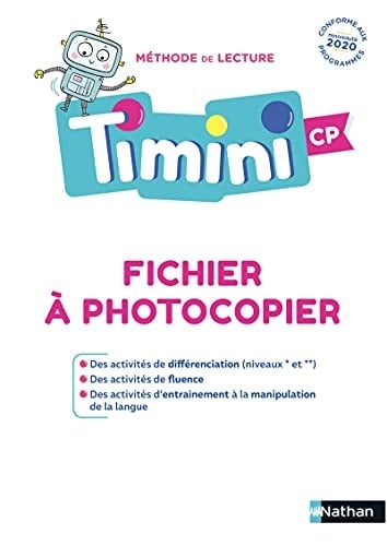 Méthode de lecture Timini CP Fichier à photocopier